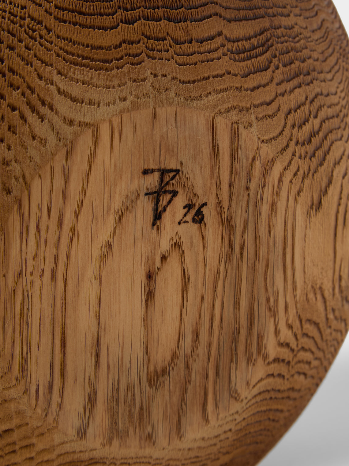 Friedemann Buehler - Hand-Turned Oak Bowl - Brown - ABASK