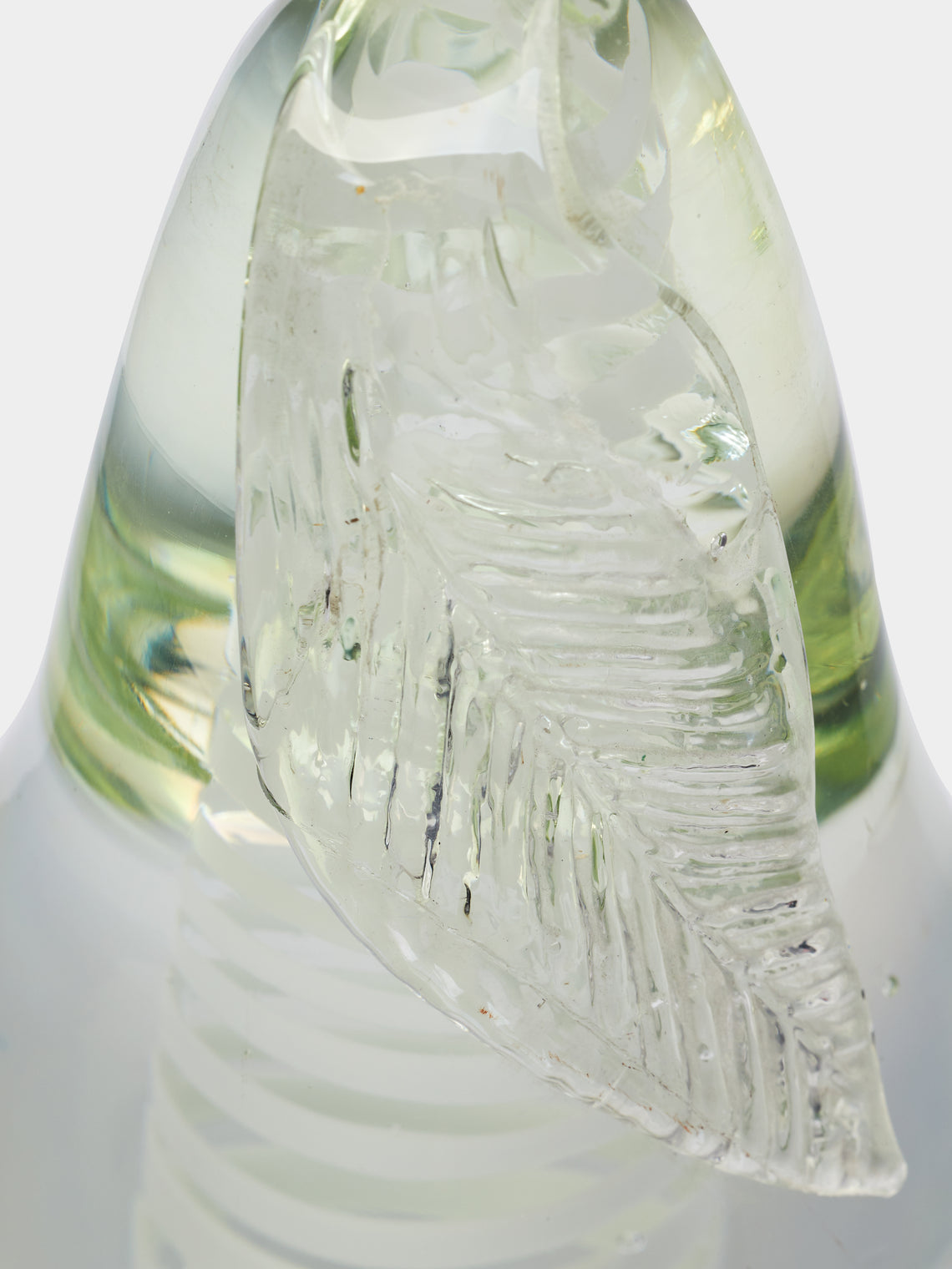 Antique and Vintage - 1960s Venini Pear Murano Glass Paperweight -  - ABASK