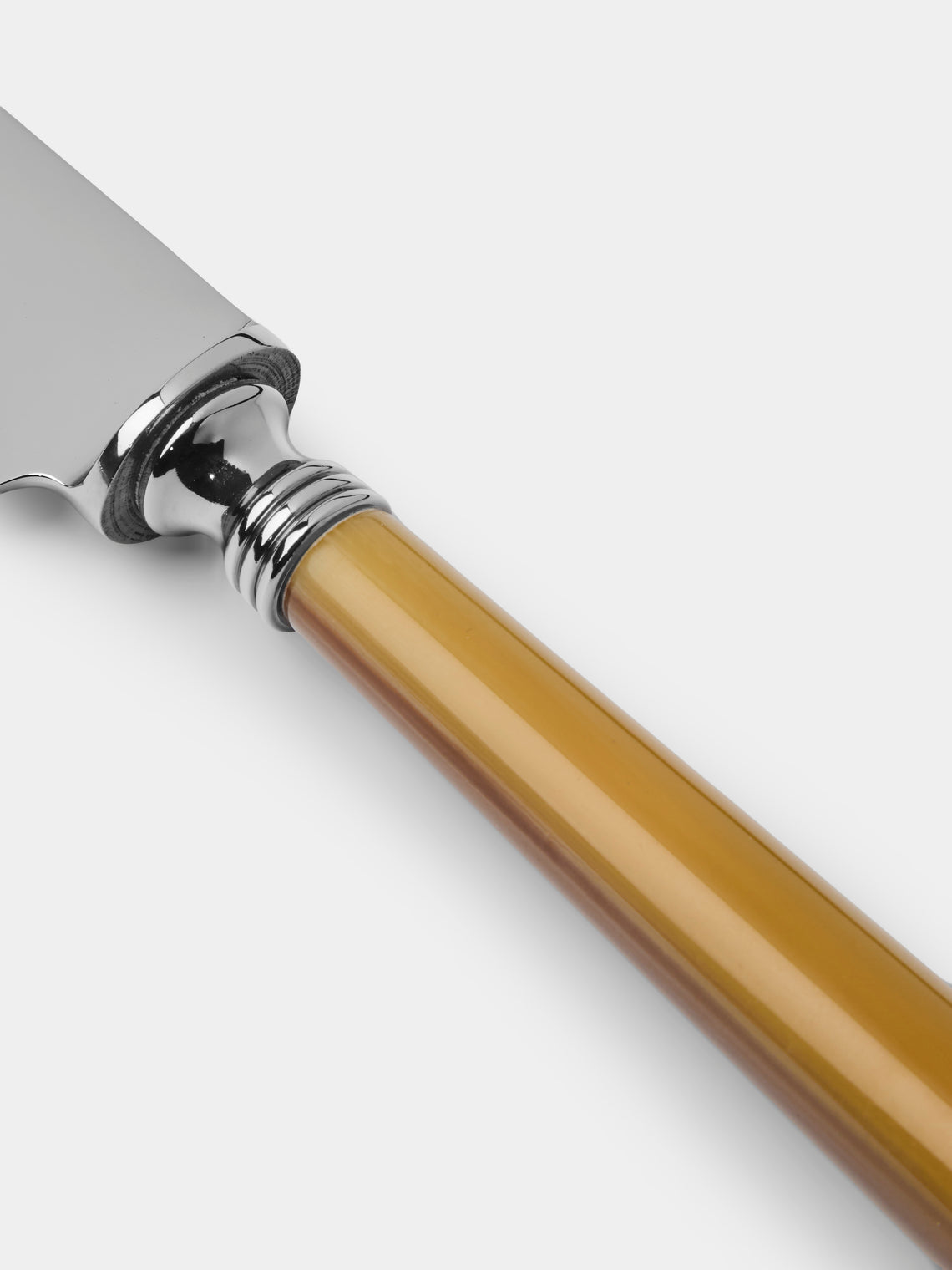 Alain Saint-Joanis - Marbella Dark Horn Resin Carving Utensils (Set of 2 Pieces) - Brown - ABASK