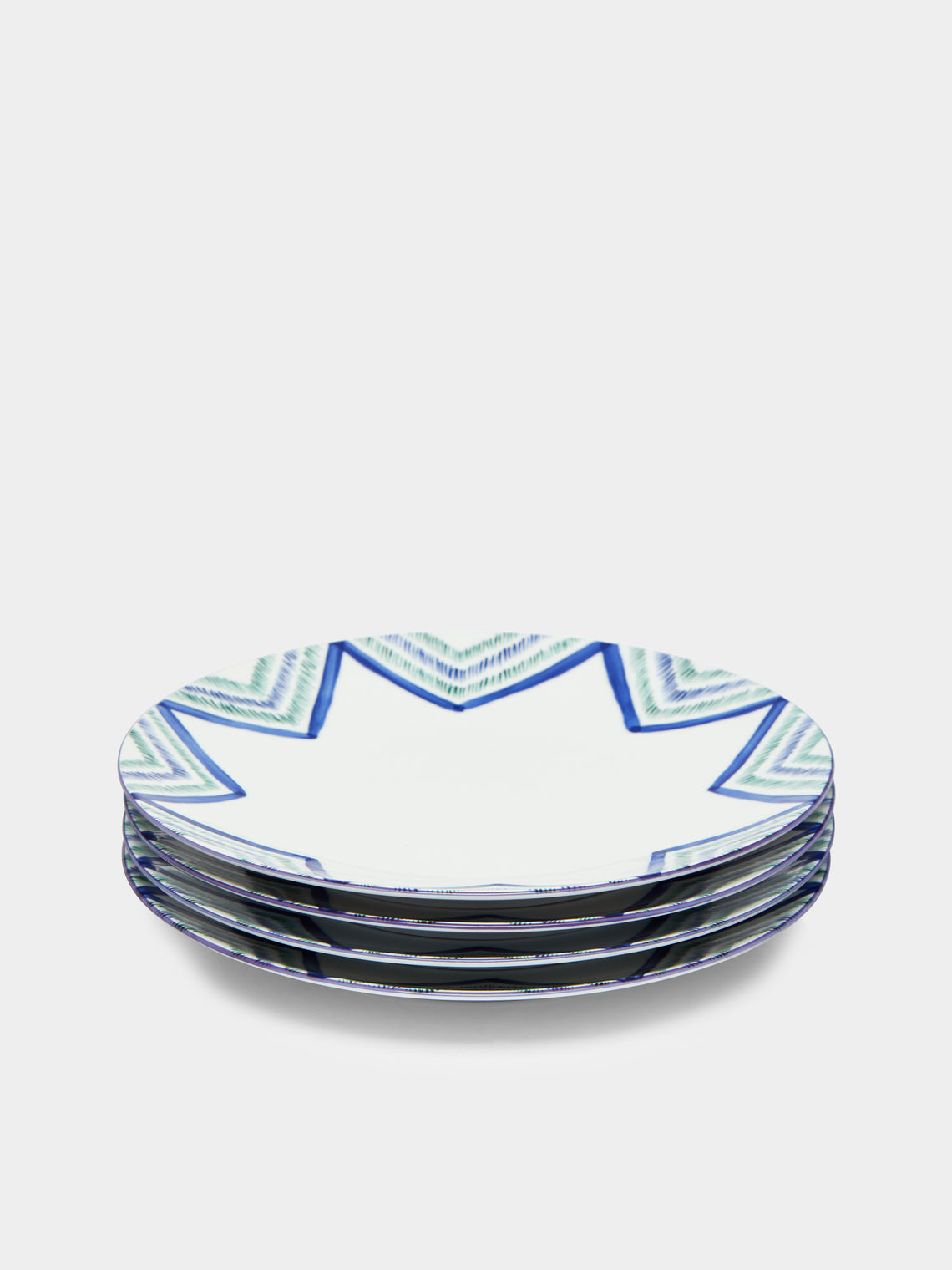 Molecot - Mallorca Porcelain Dessert Plates (Set of 4) -  - ABASK