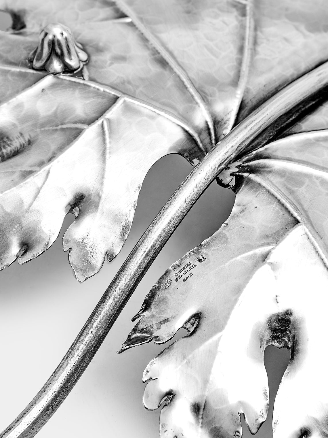 Antique and Vintage - 1970s Buccellati Solid Silver Maple Leaf - Silver - ABASK