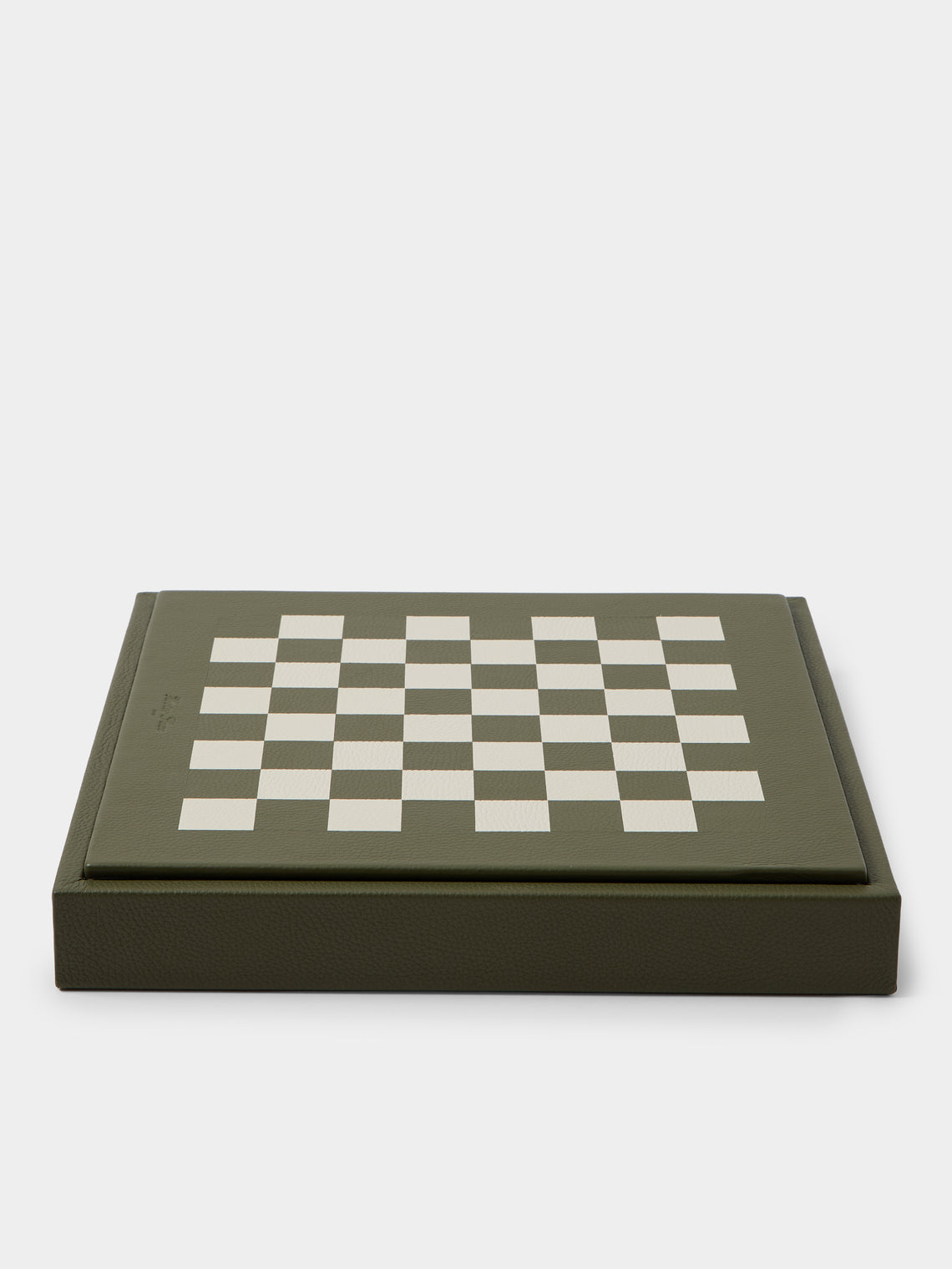 Hector Saxe - Leather Chess Set - Green - ABASK - 