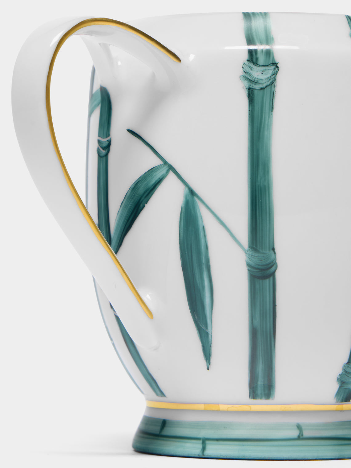 Marie Daage - Jardin d'Arashiyama Hand-Painted Porcelain Creamer - White - ABASK