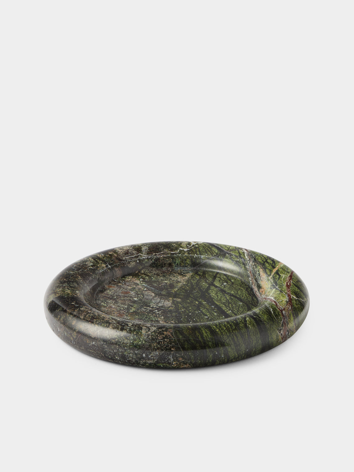 Anastasio Home - Olli Marble Tray (8in/20cm) - Green - ABASK