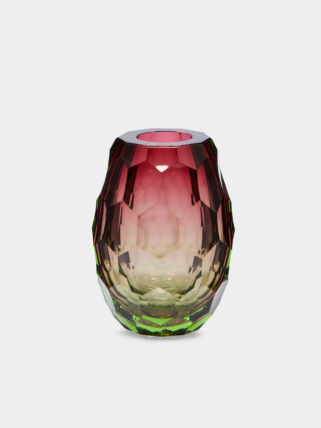 Moser - Carole Hand-Blown Crystal Vase -  - ABASK - 