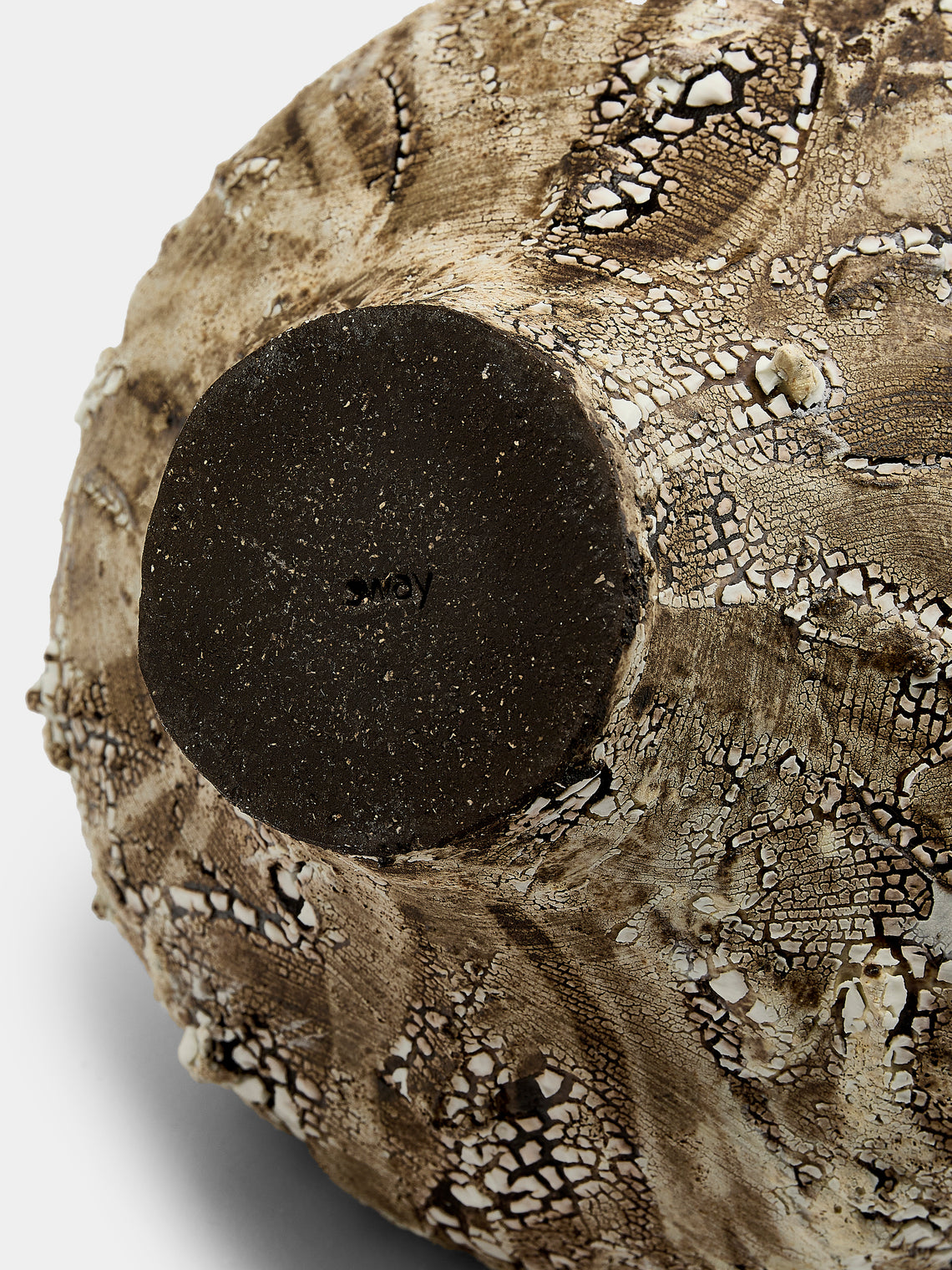 SWAY Ceramics - Poppy II Stoneware Vase - Brown - ABASK