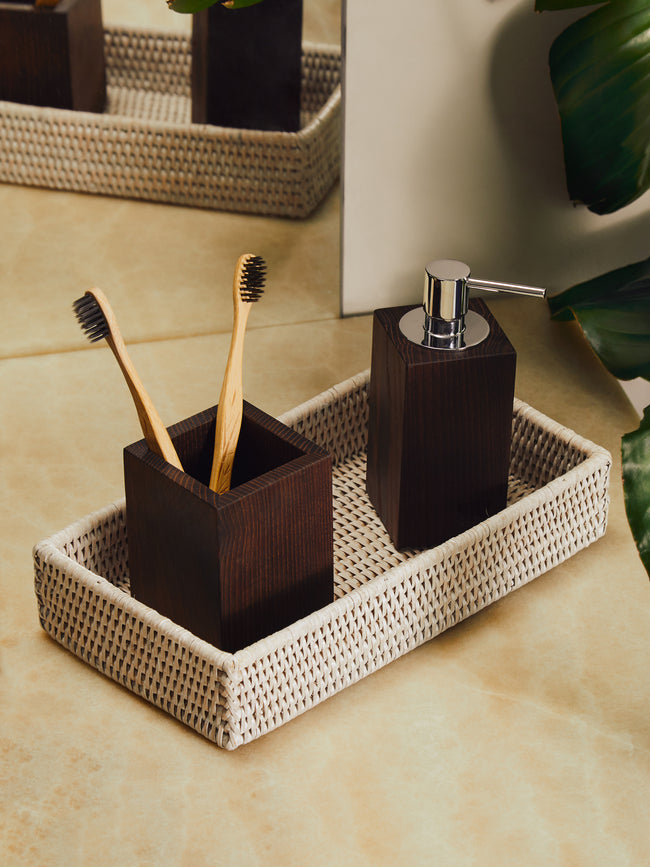 Décor Walther - Handwoven Rattan Tray -  - ABASK