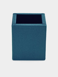 Giobagnara - Tim Leather Pen Holder - Blue - ABASK - 