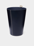 Otis Ingrams - Eyelet Leather Wastepaper Bin -  - ABASK - 