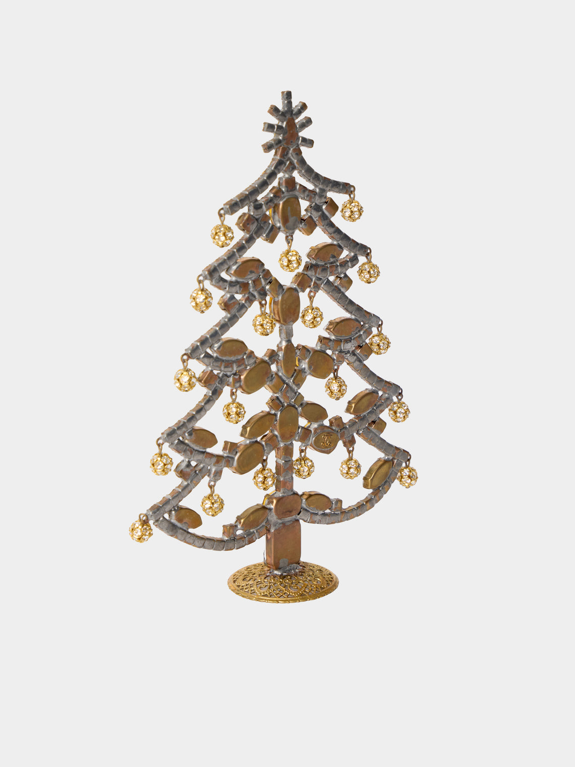 ABASK Decorations - Czech Crystal Tree - Yellow - ABASK