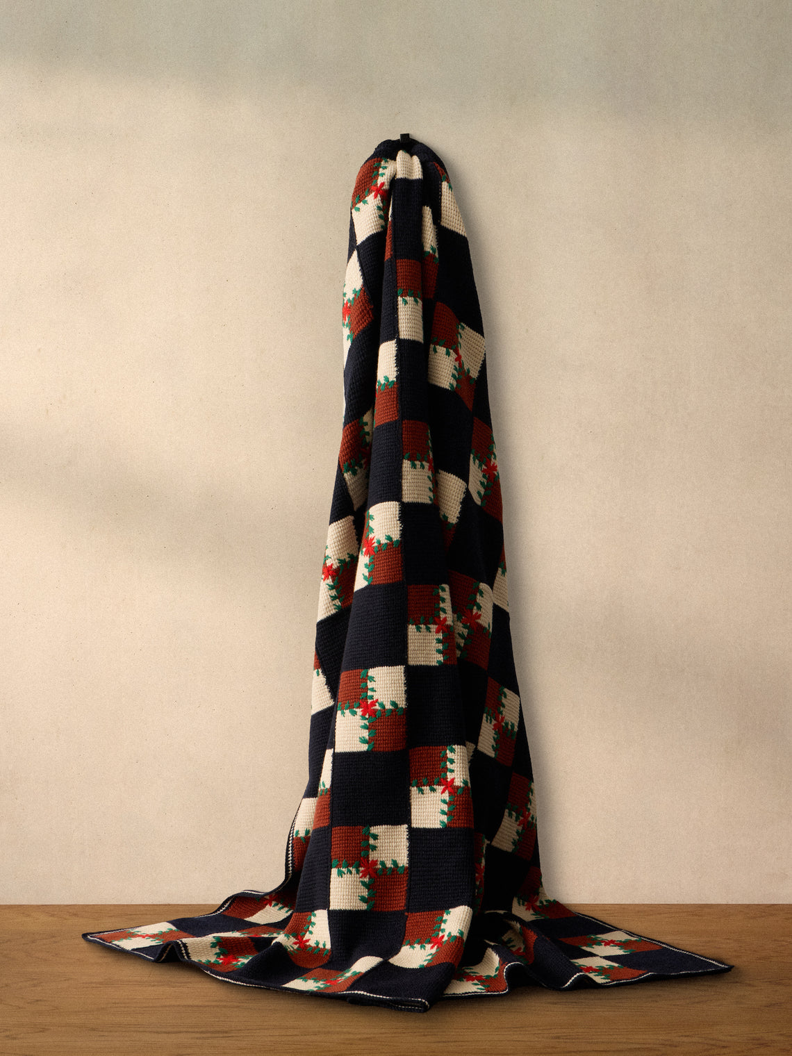 Saved NY - Basket Cashmere Throw (79in/2m) - Multiple - ABASK