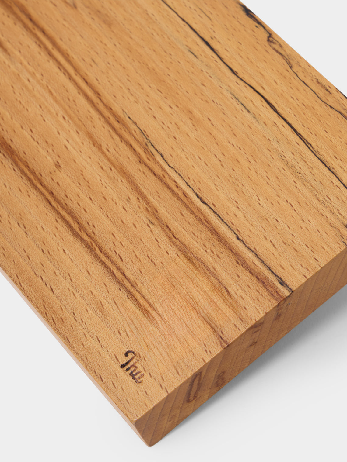 Thursday Furniture - Hand-Carved Beech Platter - Natural - ABASK