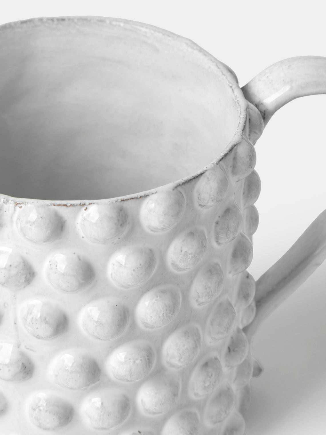 Astier de Villatte - Adélaïde Hand-Glazed Ceramic Mug - White - ABASK