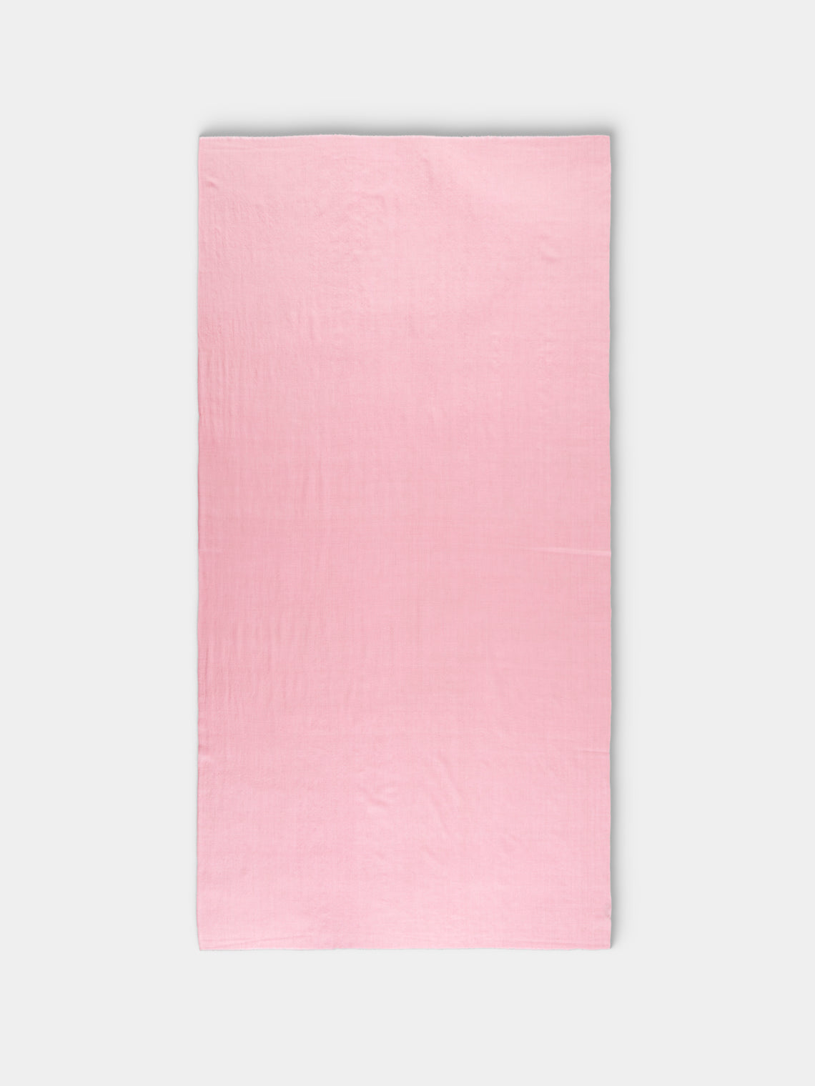 Me & K - Cashmere Solid Twill Scarf (78.5in/2m) - Pink - ABASK