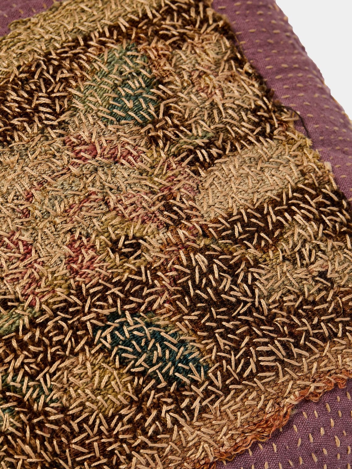 By Walid - 17th-Century Flemish Tapestry Marcella Cotton Pillow (20in/51cm) - Multiple - ABASK