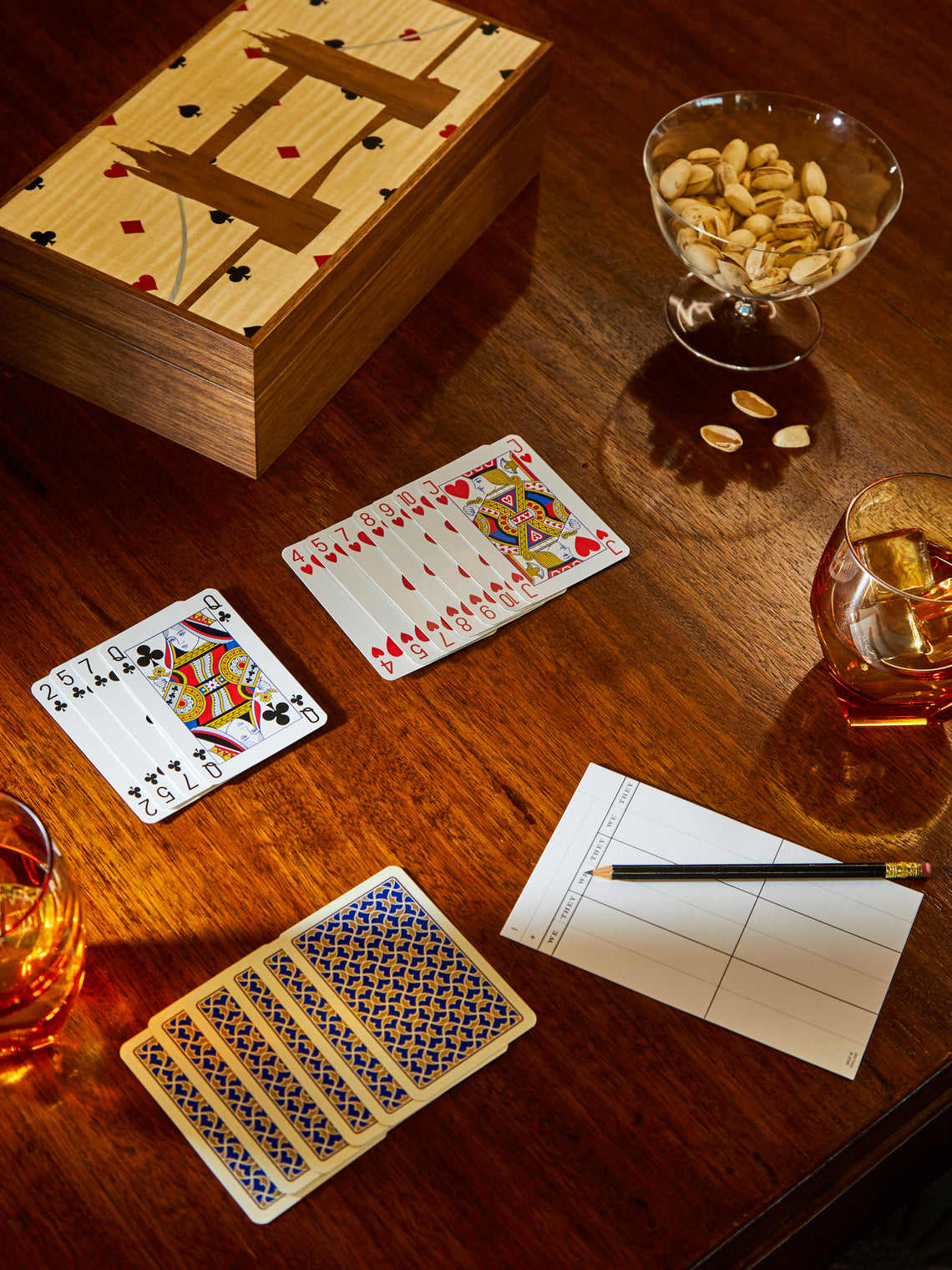 Linley - Tower Bridge Walnut Bridge Set -  - ABASK