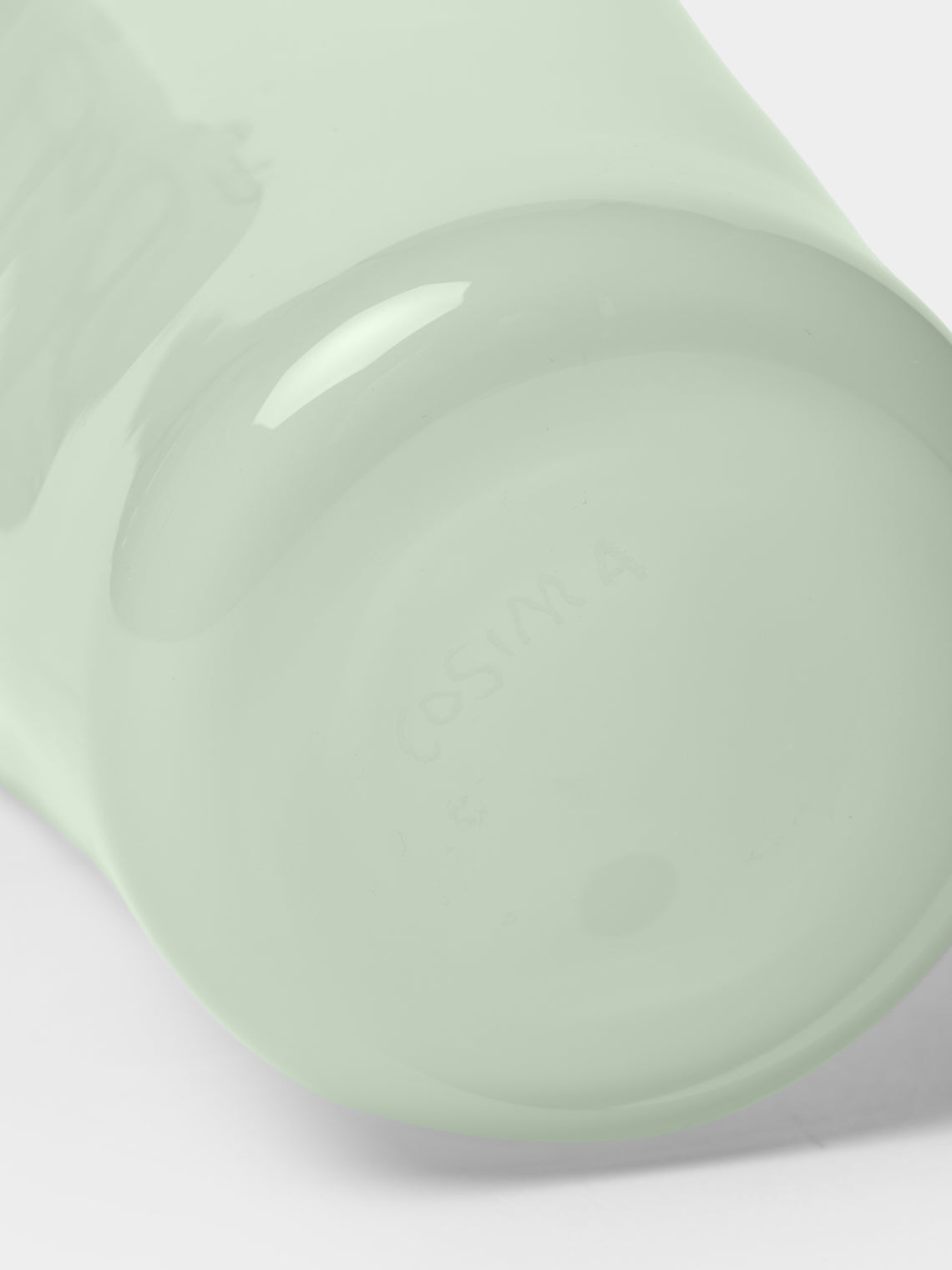 Cosima - Hex Hand-Blown Glass Tumbler - Green - ABASK