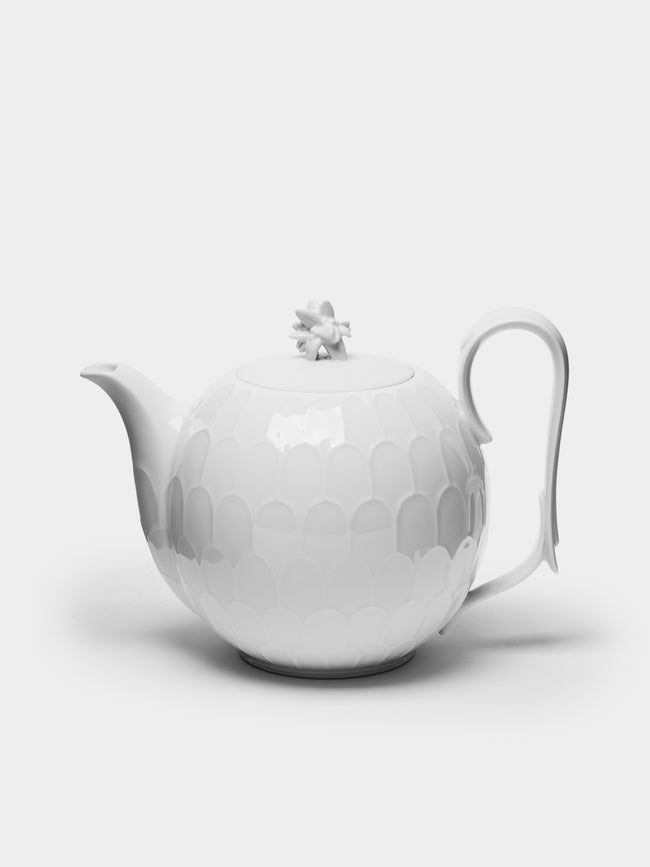Augarten - 1929 Josef Hoffmann Atlantis Porcelain Teapot -  - ABASK - 