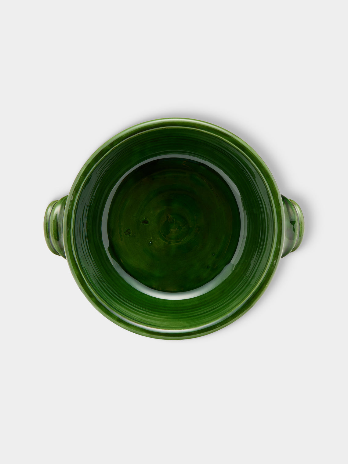 Poterie de Cliousclat - Slipware Soup Tureen - Green - ABASK