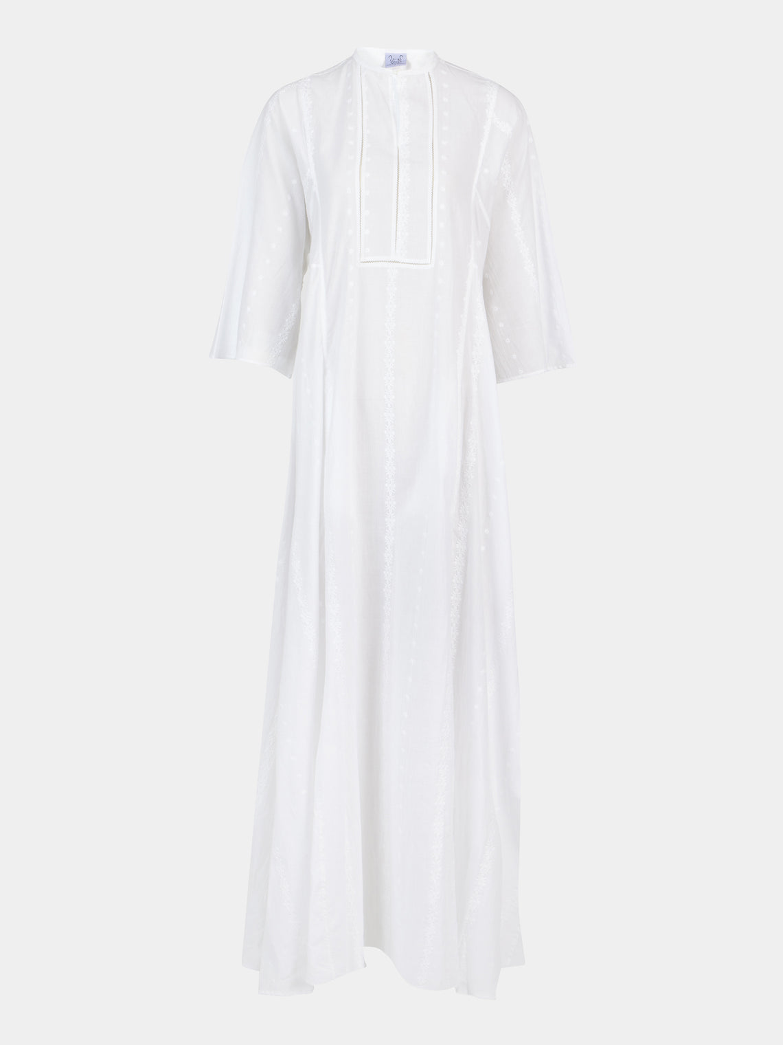 Thierry Colson - The Rachel Cotton Kaftan - White - ABASK - 