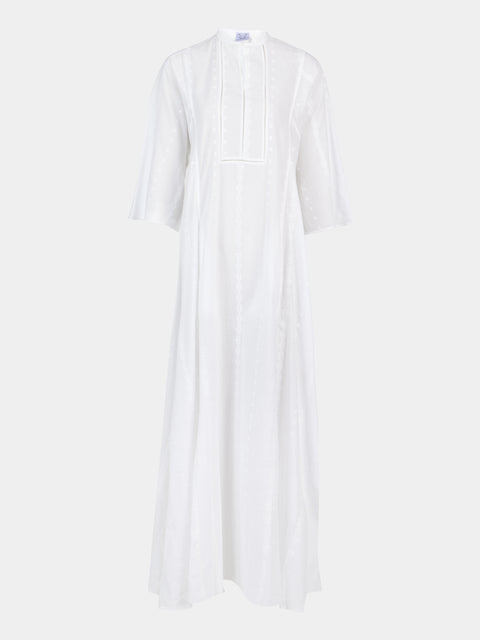 Thierry Colson - The Rachel Cotton Kaftan - White - ABASK - 
