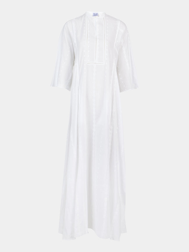 Thierry Colson - The Rachel Cotton Kaftan - White - ABASK - 