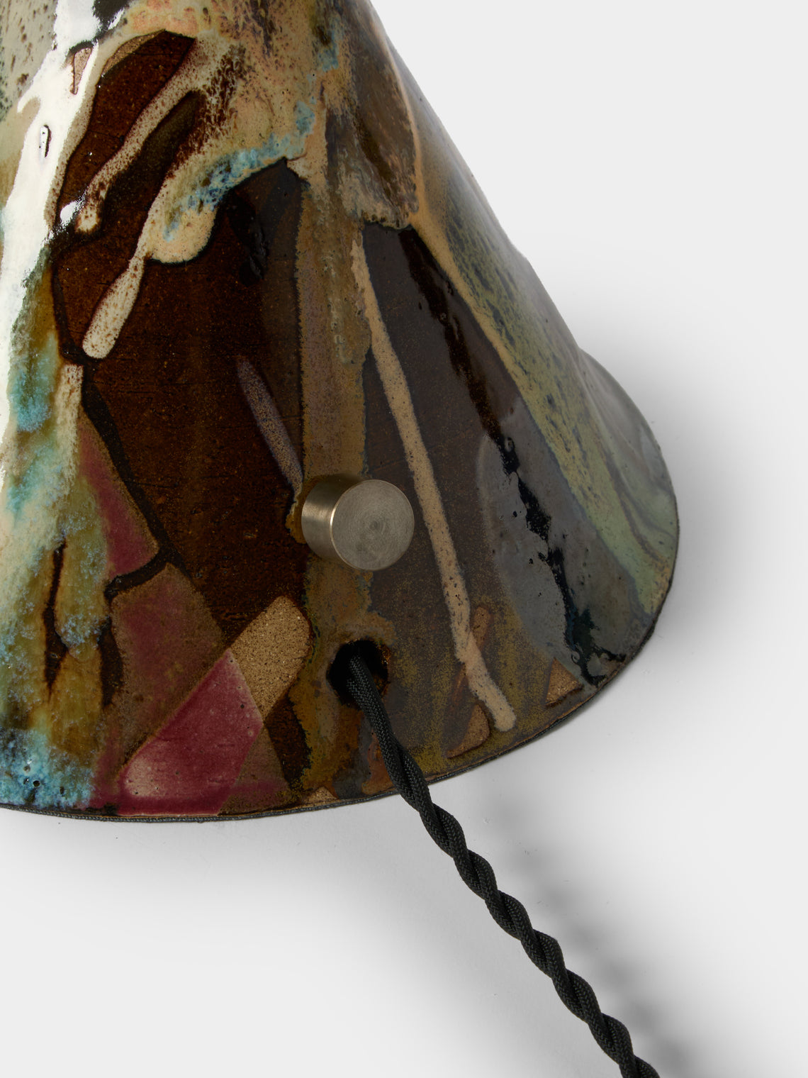 Episode - Meridian Hand-Glazed Ceramic Table Lamp - Multiple - ABASK