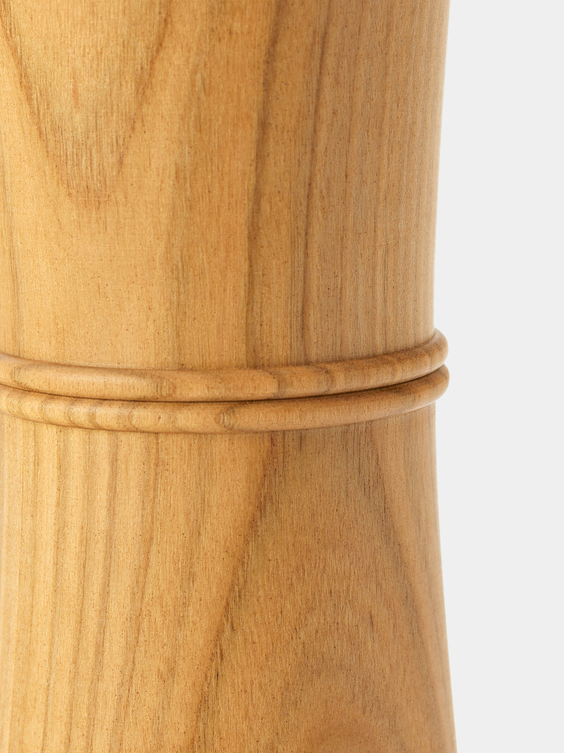 Yamani Woodworks - Hand-Turned Wood Pepper Mill (9in/23cm) - Brown - ABASK