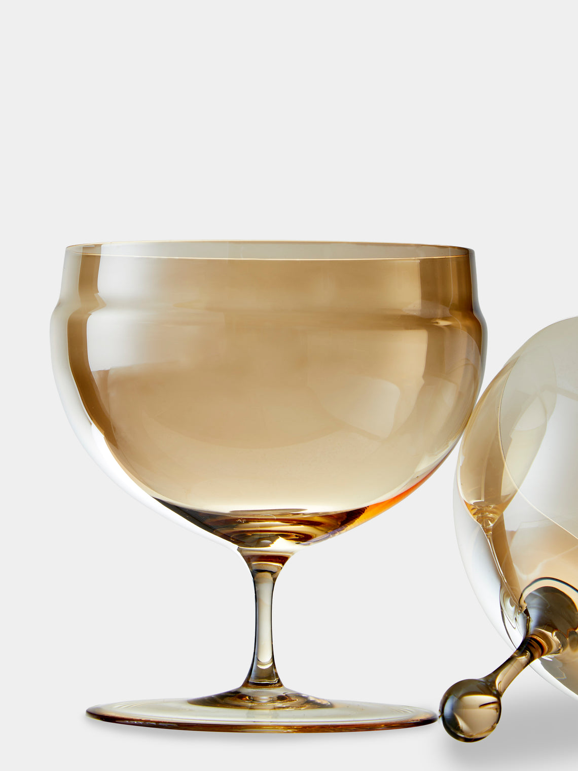 Lobmeyr - Hand-Blown Crystal Candy Dish II - Gold - ABASK