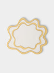 Cosima Swayze - | Set of 4 | x Los Encajeros Wave Linen Placemats - White - ABASK - 