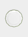 Atelier Soleil - Combed Edge Hand-Painted Ceramic Side Plates (Set of 4) -  - ABASK - 