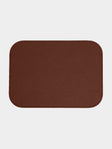 Giobagnara - Polo Leather Mouse Pad - Brown - ABASK - 