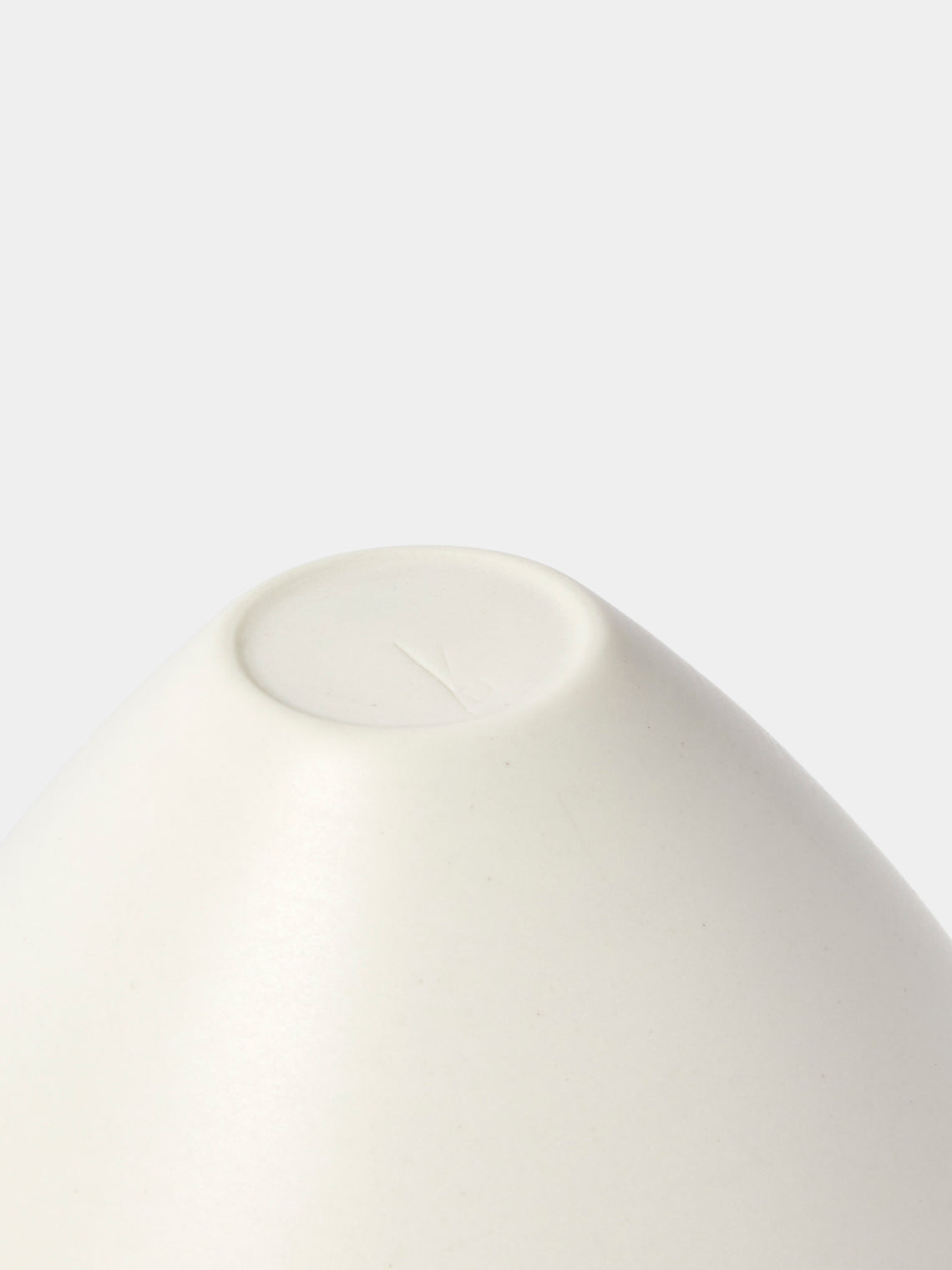 Paul James Ceramics - Fractured Reality Hand-Thrown Ceramic Bowl - White - ABASK