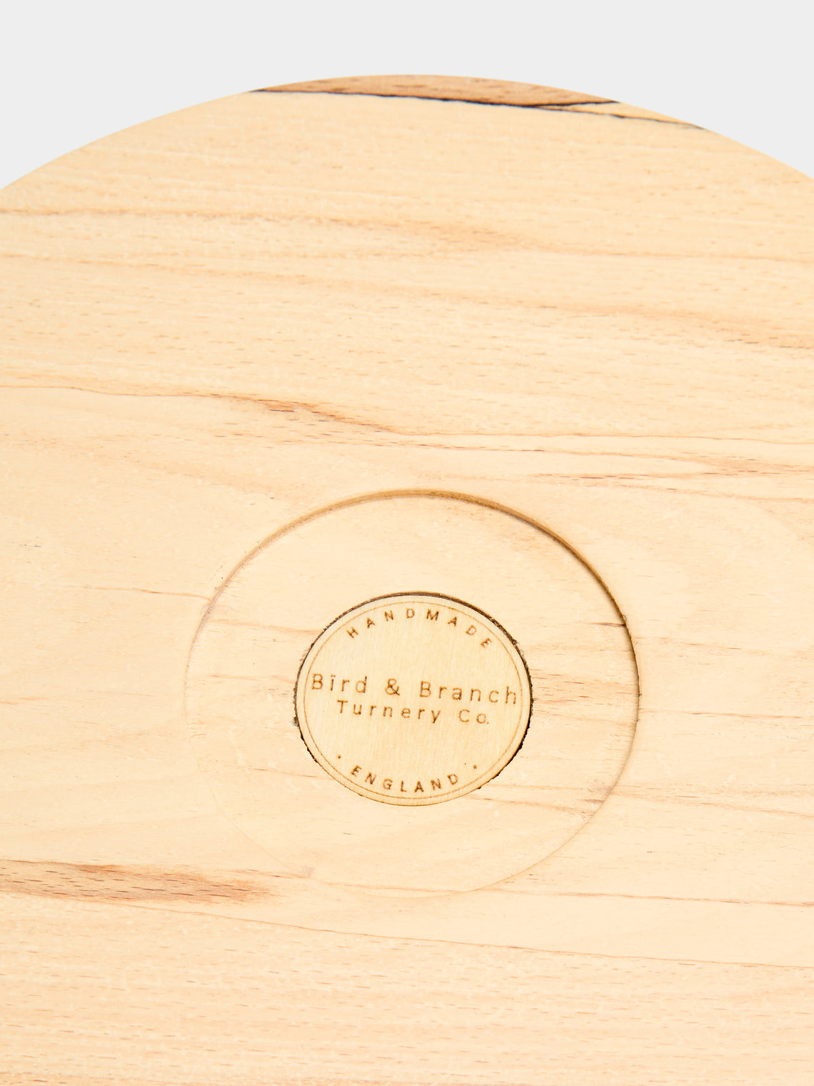 Bird & Branch - Hand-Turned Spalted Beech Medium Bowl - Natural - ABASK