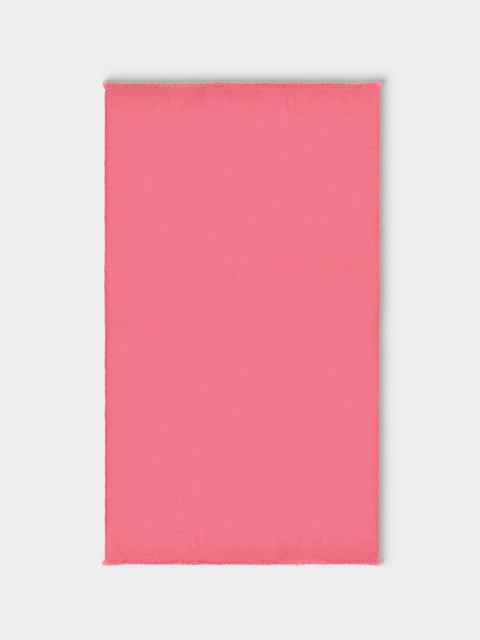 Me & K - Merino Wool and Cashmere King-Size Blanket (106in/2.7m) - Pink - ABASK - 