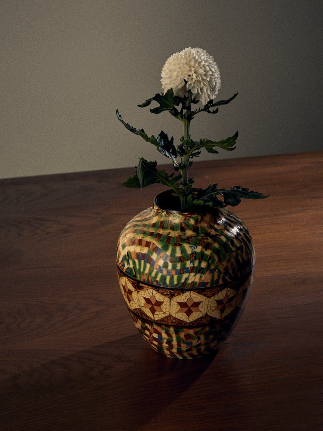 Antique and Vintage - 1920s Jean Gerbino Ceramic Vase (8in/20cm) - Multiple - ABASK