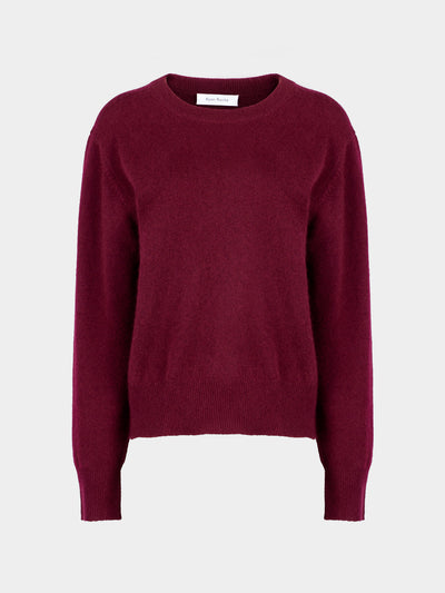 Ryan Roche - Cloud Cashmere and Silk Crew-Neck Sweater | Size: S - Red - ABASK - 