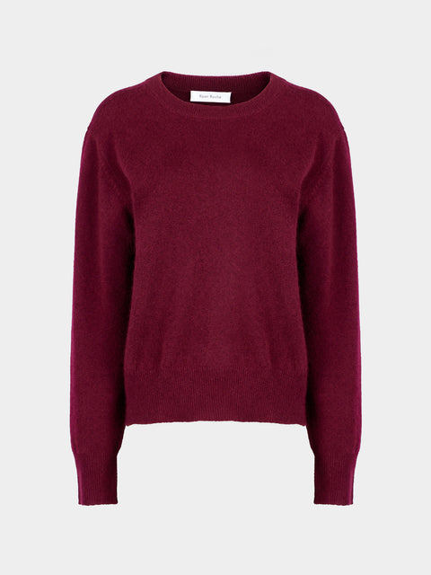 Ryan Roche - Cloud Cashmere and Silk Crew-Neck Sweater | Size: S - Red - ABASK - 