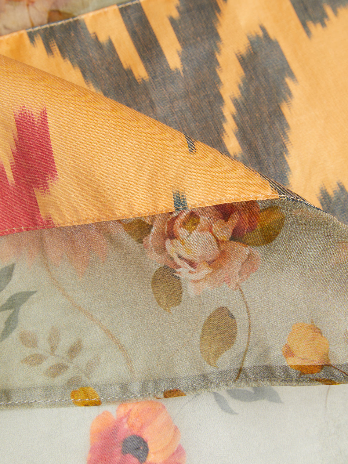 Nazzy Beglari - Hand-Loomed Ikat Silk and Cotton Dress | One Size -  - ABASK