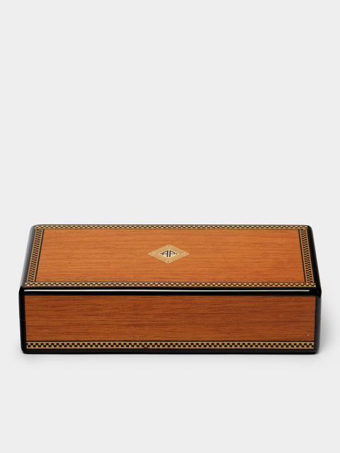 Elie Bleu - Classic Mahogany Pen Box (1 Pen) -  - ABASK - 