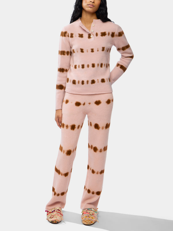 Rave-Dye Cashmere Sweatpants