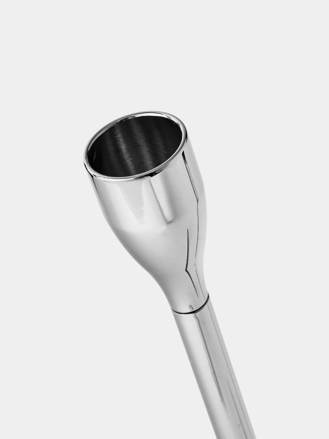 Greggio - Grand Gourmet Silver-Plated Double Candlestick - Silver - ABASK