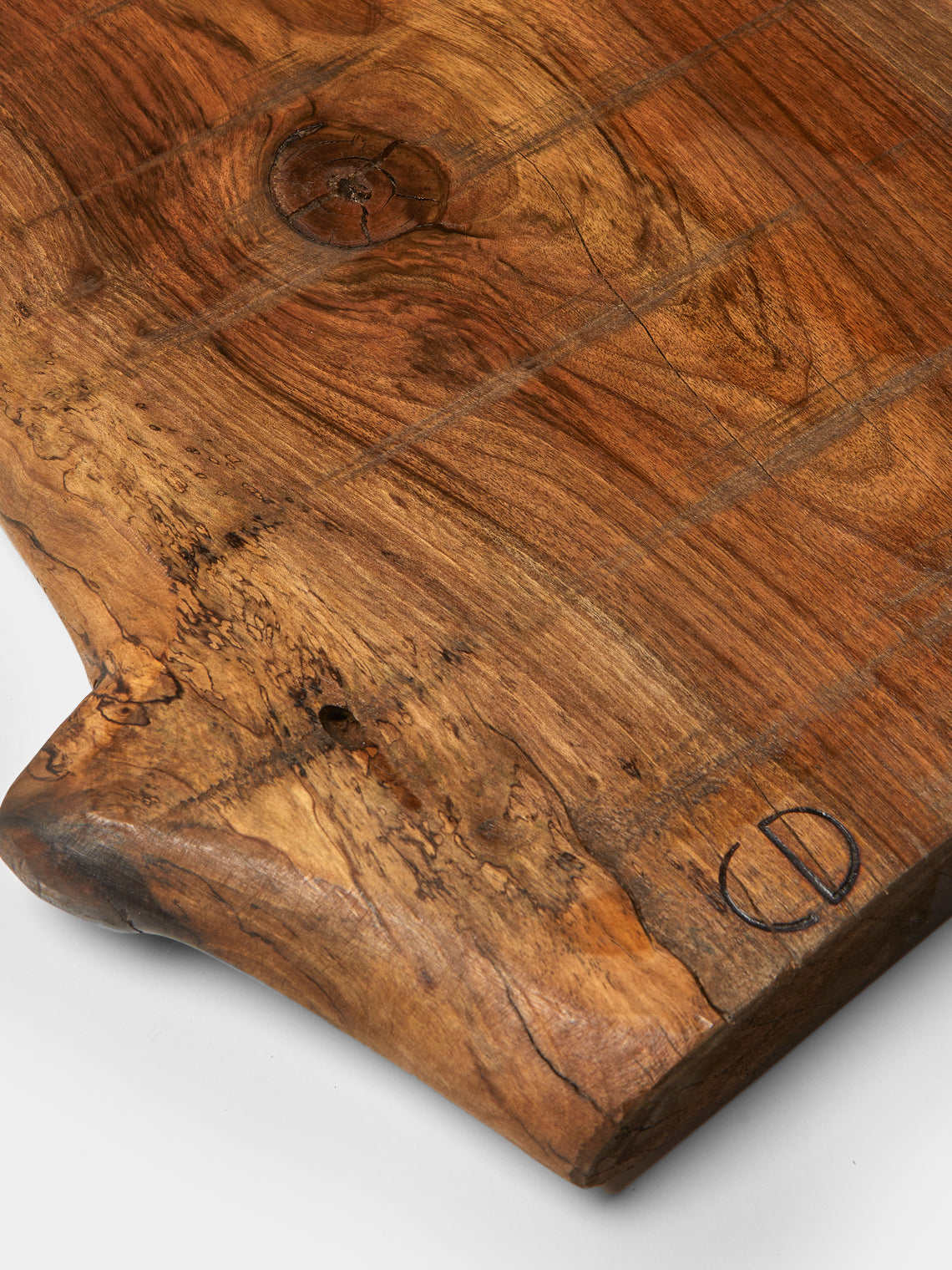 Eliot Daguet - Hand-Carved Walnut Serving Board - Brown - ABASK