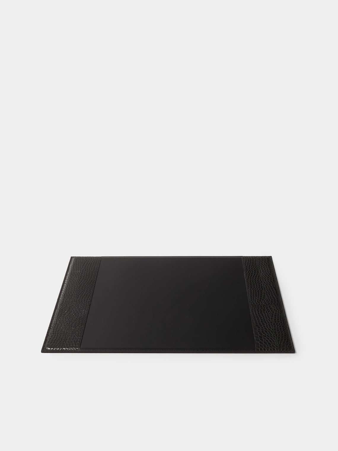 Pinetti - Leather Desk Pad - Black - ABASK - 