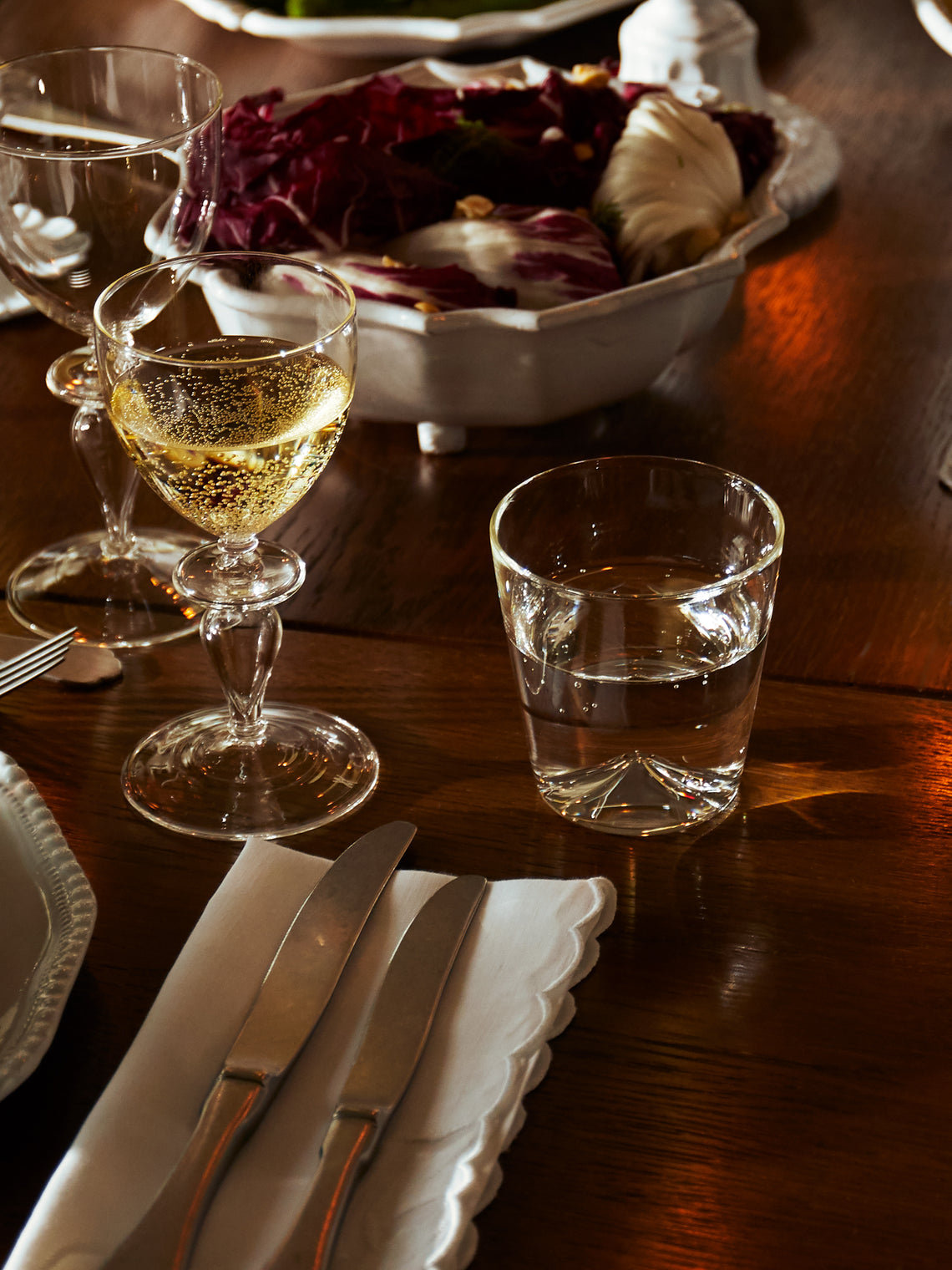 Astier de Villatte - Simple Hand-Blown Medium Tumbler (Set of 2) - Clear - ABASK