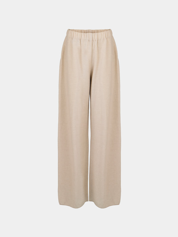 Dusan - Knitted Trousers | Size: L -  - ABASK - 