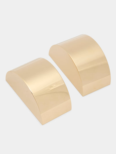 Les Few - Armance Brass Bookends (Set of 2) -  - ABASK - 