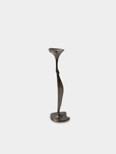 Shaha Raphael - Low Tide Fishbone Hand-Cast Brass Small Candelabra - Brown - ABASK - 
