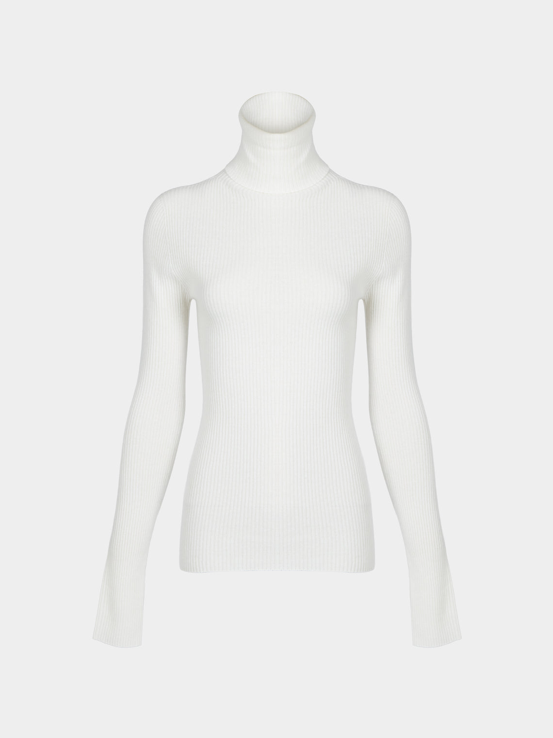 Arch4 - Izzy Baby Goat Cashmere Rollneck Top | Size: S - Cream - ABASK - 