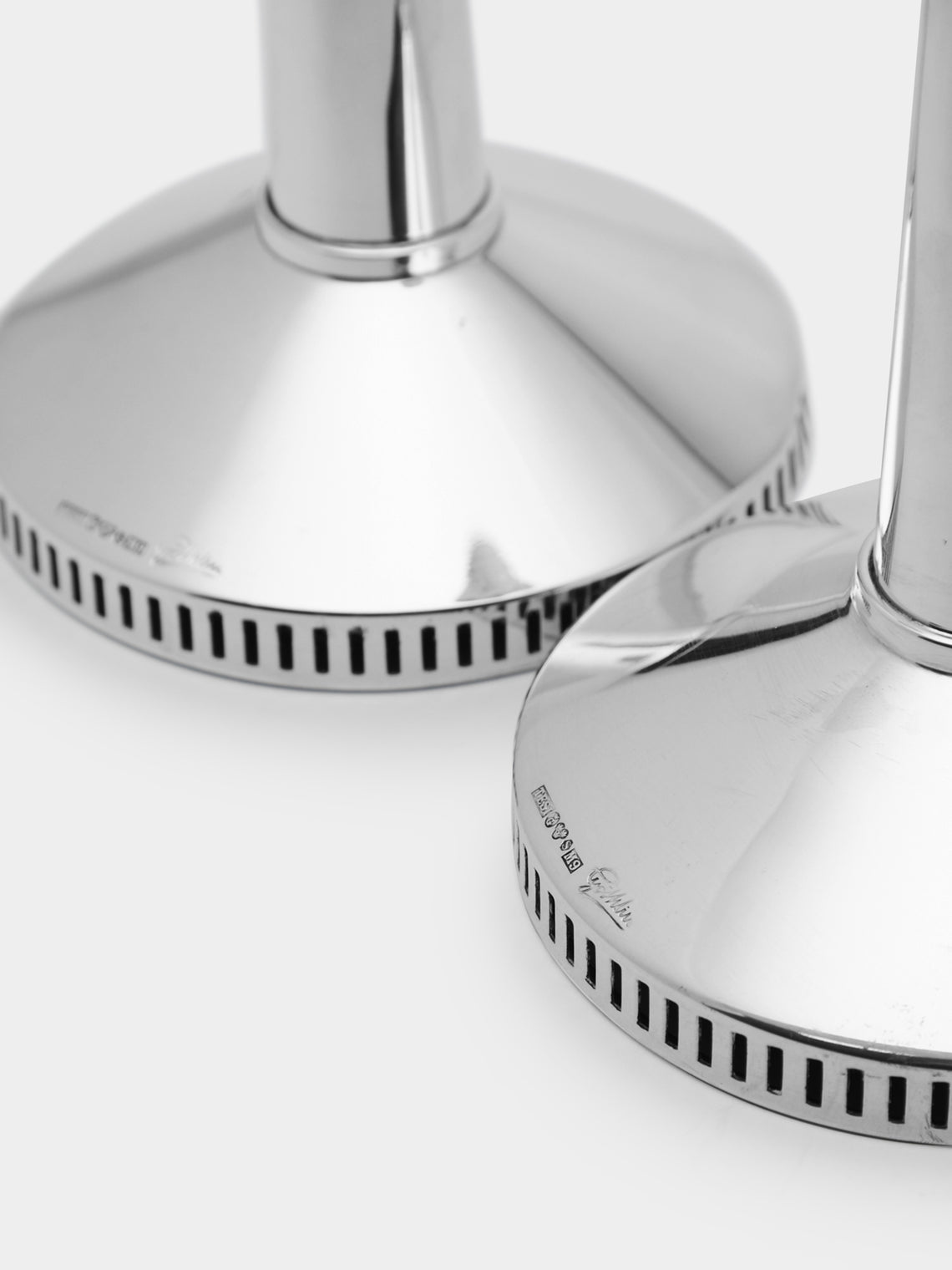 Antique and Vintage - 1950s Tage Göthlin Solid Silver Candlesticks (Set of 2) -  - ABASK